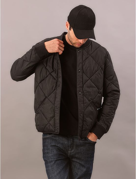 Jaqueta Masculina Bomber Reversível Calvin Klein - Preto Jaqueta Masculina Bomber Reversível Calvin Klein Preto g