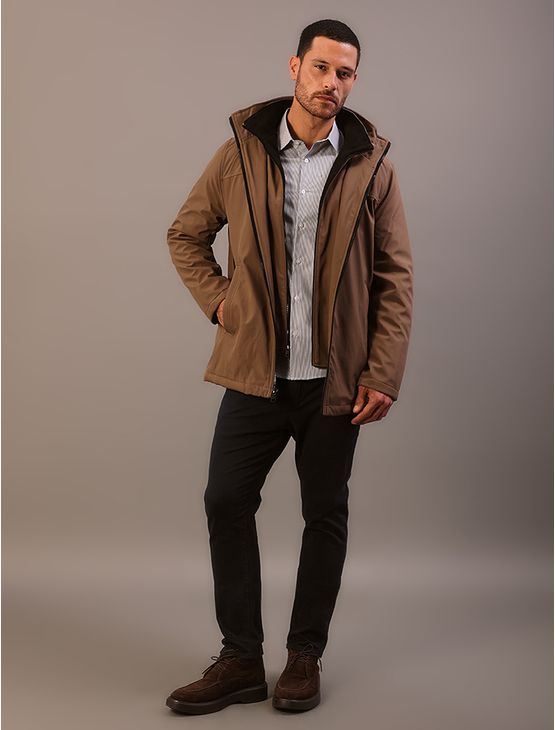 Jaqueta Masculina Com Capuz Calvin Klein Jeans